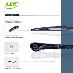 LKK 350mm 14 pollici tergicristallo posteriore <span class=keywords><strong>parabrezza</strong></span> lunotto posteriore tergicristallo e braccio posteriore per <span class=keywords><strong>RENAULT</strong></span> LAGUNA COMBI - Product Image 2