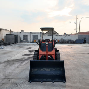 Дешевый H-910 погрузчик 4x4 20 кВт мини с ковшом 0, 5 м3 1,5 тонн фронтальный погрузчик - Product Image 6