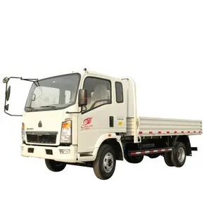 Sinotruk howo 3-7トン4メートル貨物トラックフィジーで販売