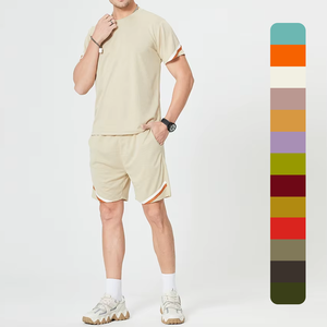Nuovo vestito estivo di grandi dimensioni da uomo Casual traspirante e comodo da corsa sportiva sottile da allenamento Slim Fit da uomo - Product Image 1