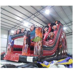 Tobogán Inflable Seco con Temática de <span class=keywords><strong>Coco</strong></span>, de Grado Comercial, de PVC, Tobogán Inflable Gigante para Niños, para Alquiler en Parques de Diversiones y Fiestas - Product Image 2