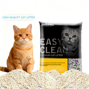 ทราย<span class=keywords><strong>แมว</strong></span>เบนโทไนต์แบบละลายน้ำได้ ยี่ห้อใหม่ ยอดขายดี ดูดซับเร็ว จับตัวเป็นก้อนดีเยี่ยม ควบคุมกลิ่นได้ดีเยี่ยม - Product Image 1