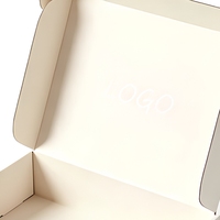 Boîte d'expédition blanche personnalisée pour vêtements, avec votre logo, pour emballage de bijoux – Offre Spéciale