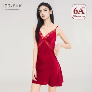 19 Mumi, conjunto de pijamas de seda de morera de peso pesado, nueva bata exterior de lujo, cierre de cordón, camisón de patrón sólido, bata de mañana - Product Image 3