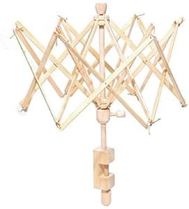 Enrouleur de fil rapide Umbrella, en bois, manuel, <span class=keywords><strong>support</strong></span> pour enrouleur de bobine - Product Image 1