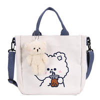 Vente en gros bon marché Sac en toile de haute qualité Sac fourre-tout en toile réutilisable