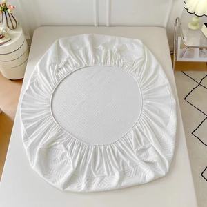 Protège-<span class=keywords><strong>matelas</strong></span> imperméable en viscose, motif 3D silencieux, taille complète - Product Image 6