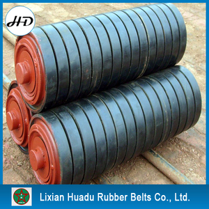 7 Inch Nhựa Gốm Điều Khiển Tổng Hợp Miễn Phí Băng Tải Con Lăn Hệ Thống Trống Kích Thước Nhỏ Vành Đai Cao Su Băng Tải Làm Biếng - Product Image 2