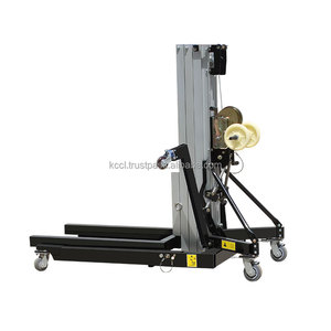 Elevador de material manual de aluminio portátil tipo cilindro personalizado LGA para carga de elevación con CE ISO - Product Image 5