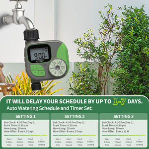 Minuteur d'arrosage à un seul bouton pour <span class=keywords><strong>robinet</strong></span> <span class=keywords><strong>de</strong></span> tuyau, idéal pour système d'irrigation <span class=keywords><strong>de</strong></span> <span class=keywords><strong>jardin</strong></span> DIY - Product Image 3