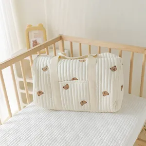 Bolsa grande para mamá, bolsa de almacenamiento de pañales para bebé, organizador de artículos para bebé de gran capacidad, bolsa de viaje para mujer, bolso multifuncional - Product Image 1