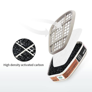 2024 Neue Einführung Ultraschallschweißen vollautomatische Atmung-Gasmaske Baumwolle Holzkohle-Kartusche Filterproduktionsmaschine - Product Image 5