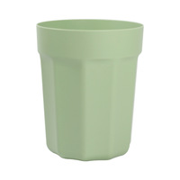 Pot Tanaman JQ Breathable Root Control, Plastik Tebal Tahan Lama, Hijau, Model Gunung, Self-Absorbent, Transparan, untuk Tanaman Tropis, Praktis untuk Berkebun