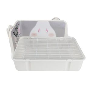 Anti sprey İdrar saptırma ile küçük hayvanlar tavşan çöp Pan kafes köşe atık tepsisi - Product Image 6