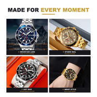 Montre de luxe Skmei 9335 pour homme, en acier inoxydable, montres à quartz coûteuses, Saat Erkek