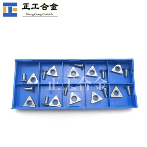 Chinesische Fabrik Großhandel Ammco Dreieck Cutter CB6914-10 Wolfram carbid Brems drehmaschine Bits für Stahl/Gusseisen - Product Image 1