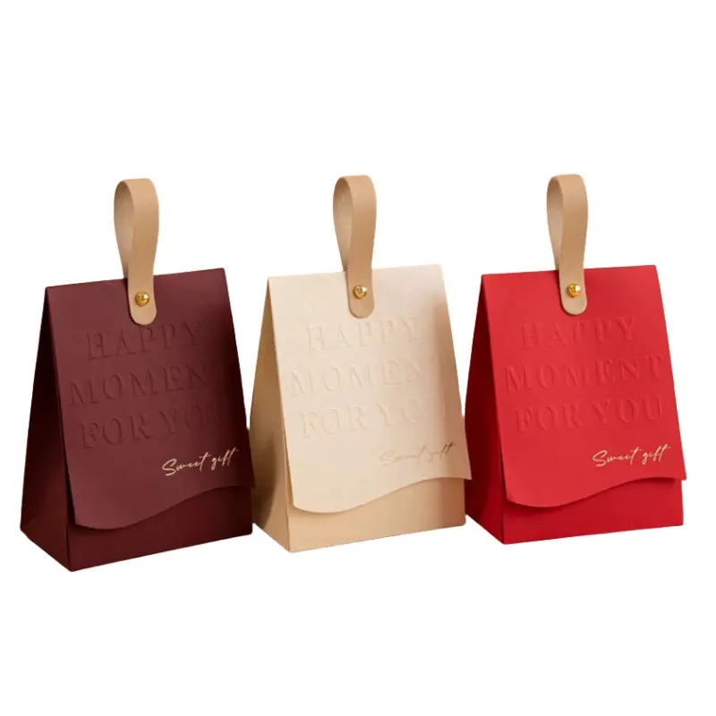 Bolsas de regalo con anillo de madera, bolsa de papel de caramelo de champán, caja de regalo de Chocolate, embalaje, regalos de recuerdo de boda para invitados, fiesta de cumpleaños