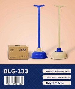 Desatascador con ventosa fuerte, material ecológico, eficaz para desatascar inodoros y tuberías obstruidas - Product Image 6