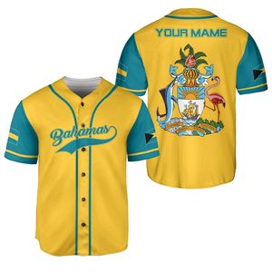 Usine personnalisé de haute qualité 3D Bahamas <span class=keywords><strong>drapeau</strong></span> <span class=keywords><strong>Jersey</strong></span> chemise respirant Streetwear vêtements personnalisé Baseball <span class=keywords><strong>Jersey</strong></span> - Product Image 5