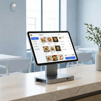 Tablette Android NFC 12 pouces, système d'affichage de cuisine KDS, intégration POS, WiFi LAN, tablette commerciale pour restaurant