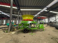 Broyeur rotatif de balles sur mesure, conception à traction, acier anticorrosion pour fermes d'élevage