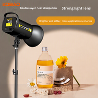 Kdbao - Luz de Fotografía de 300W con Temperatura de Color Ajustable y Control Remoto, 3200-5700K, para Transmisión en Vivo, Fotografía y Uso en Estudio