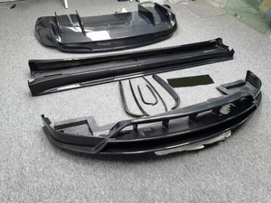 Pièces automobiles de qualité supérieure pour <span class=keywords><strong>Tesla</strong></span> <span class=keywords><strong>Model</strong></span> <span class=keywords><strong>X</strong></span> 16-20 mise à niveau Kit de carrosserie de réglage de Style RZ lèvre avant diffuseur arrière jupes latérales en Fiber de carbone - Product Image 6