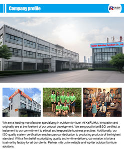 سرير نهاري أنيق من الألومنيوم والحبال للاسترخاء تحت أشعة الشمس في غرفة النوم أو الفيلا أو المدرسة - Product Image 3