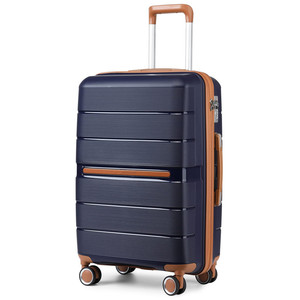 <span class=keywords><strong>Valise</strong></span> légère en polypropylène rigide avec 4 roues et serrure <span class=keywords><strong>TSA</strong></span> intégrée (Bleu) - Product Image 5