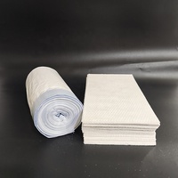 Lot de 10 sacs jetables pour toilettes portables avec coussinets absorbants et cordon de serrage, adaptés aux chaises de toilettes portables, aux seaux et aux bacs à eau, pour la maison et le camping
