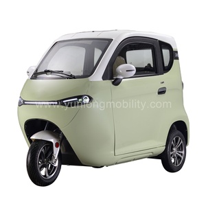 Tricycle électrique Yunlong à <span class=keywords><strong>3</strong></span> <span class=keywords><strong>roues</strong></span>, carrosserie fermée pour passagers, 2 portes, <span class=keywords><strong>3</strong></span> passagers, moteur 1000W+, <span class=keywords><strong>permis</strong></span> de conduire requis - Product Image 2