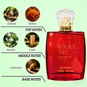 Fragancia Encantadora, Lujosa y Duradera de 90 ml con Tapa de Diamante Icónica y Cristal Rojo & <span class=keywords><strong>Baccarat</strong></span> <span class=keywords><strong>Rouge</strong></span> <span class=keywords><strong>540</strong></span> - Product Image 6