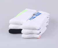 Chaussettes de sport pour hommes en gros, haute qualité, couleur unie, thermiques, absorbantes, à compression, pour la voûte plantaire et la cheville