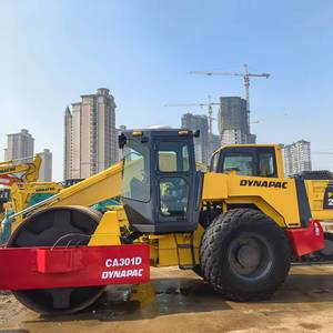 Heavy-Duty Tire <b>Roller</b> Dynapac CA30 CA301d CA25 CA251 <b>Used</b> CA301d Features Roland Core Components Engine for <b>Road</b> Construction - Product Image 4