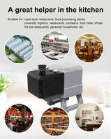 Koreaans restaurant fruit- en groentesnijder, handige bediening, mini ronde groentesnijder, elektrische groene ui snijmachine