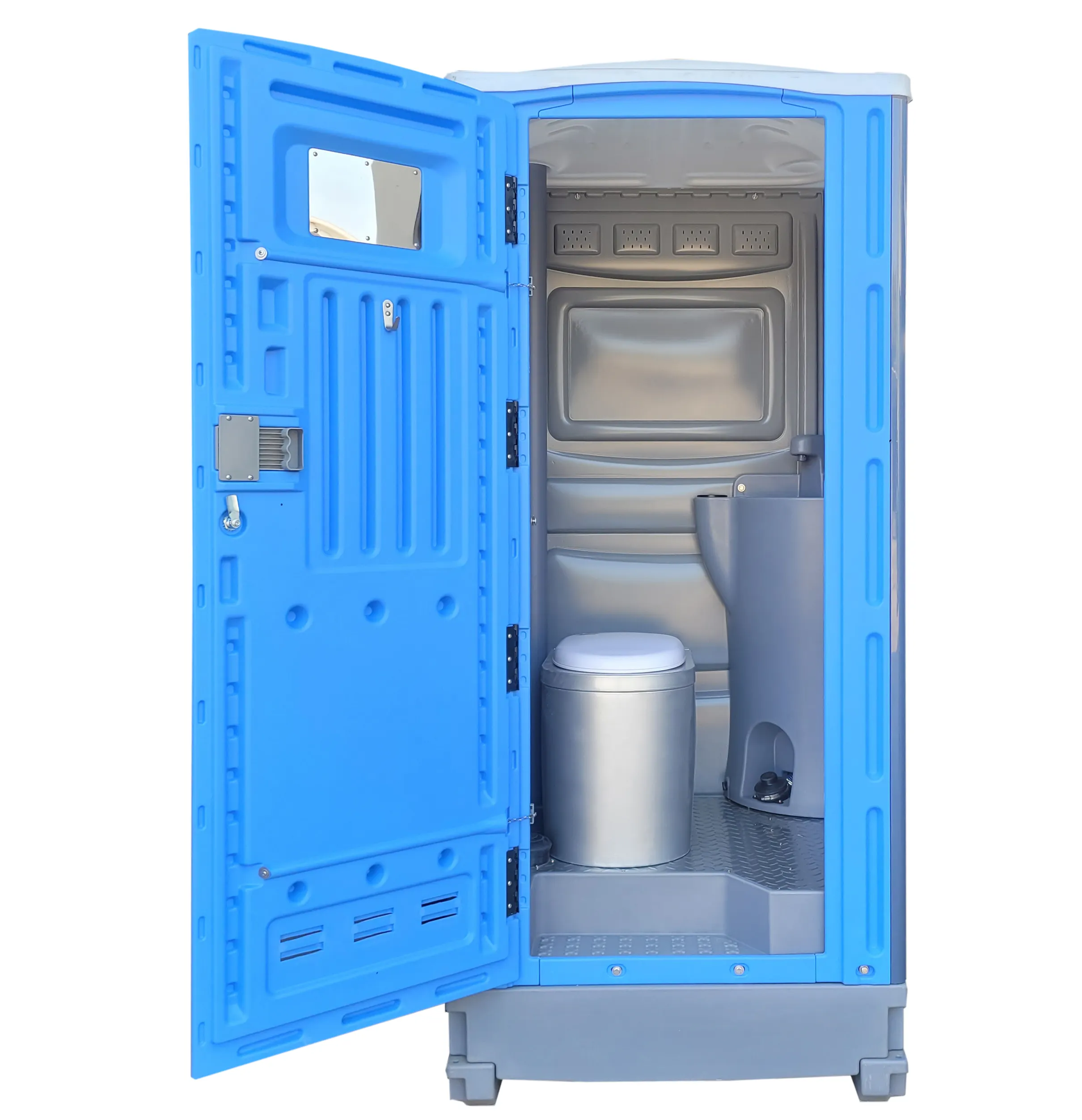 H9-a portable toilets manufacturers supply mobile plastic toilets with three colors for sale wc camping portable toilet