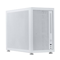 Lovingcool 2024 Nouveau Design DIY Graffiti CPU Cooler Case MATX ITX PC Châssis Mid Tower Gaming Computer Case avec 120mm RGB Fan