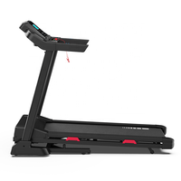 Caminadora Eléctrica Plegable de 130 kg con Inclinación Automática, Pantalla LCD, Velocidad de 1-16 km/h, para Uso Doméstico, Máquina para Caminar/Correr en Interiores