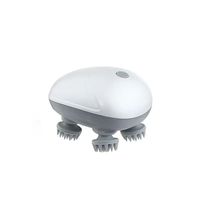 Brosse de massage électrique vibrante, étanche et sans fil pour le cuir chevelu, gratte-tête portable pour la croissance des cheveux