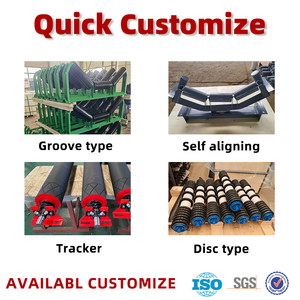 Aging Widerstand Rot oder Schwarz Farbe Bergbau Stahl Förderrolle - Product Image 4