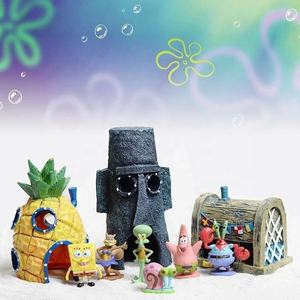 Offre Spéciale achats en gros résine <span class=keywords><strong>aquarium</strong></span> ornements d'<span class=keywords><strong>aquarium</strong></span> ananas pieuvre frères décoration pour poisson nager - Product Image 3