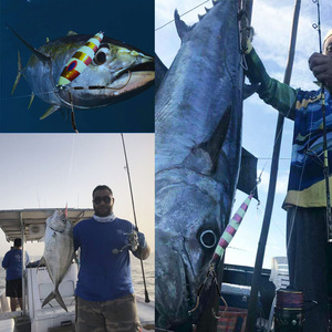 Ensemble d'hameçons doubles pour jigging en acier inoxydable RUNTOO pour la pêche en gros gibier en haute mer - Product Image 4