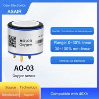 Module de capteur d'oxygène Asair Aosong Ao-03, sonde de concentration d'oxygène 4Oxv, sortie analogique 0.10.03mA, précision 5V -20~+70