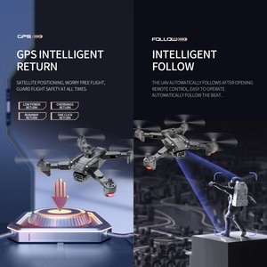 New S199 GPS chuyên nghiệp phạm vi tốt nhất tránh không chổi than Wifi FPV mát bay không người lái với 4K HD <span class=keywords><strong>camera</strong></span> và GPS Long Range nhựa - Product Image 4