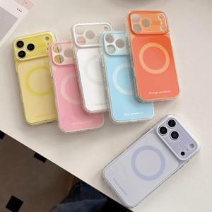 เคสโทรศัพท์แม่เหล็ก IMD ลายดอกทานตะวันสีรุ้งไล่เฉดสีทอง รุ่นซัมเมอร์ สำหรับ iPhone 17 16 15 Pro Max  ฝาหลังแบบเลเซอร์  สำหรับสาวๆ - Product Image 1