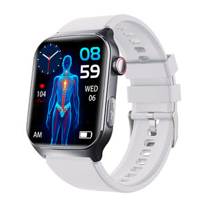 Nouvelle montre connectée de santé F320 ECG avec <span class=keywords><strong>grand</strong></span> écran carré de 1,90 pouces, surveillance de la fréquence cardiaque, suivi du sommeil, détection des chutes, tracker de forme physique - Product Image 4