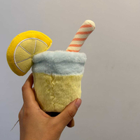 JellyCat Nouveauté Été : Peluche Mignonne Thème Boissons (Limonade, Noix de Coco, Soda Glacé au Citron)