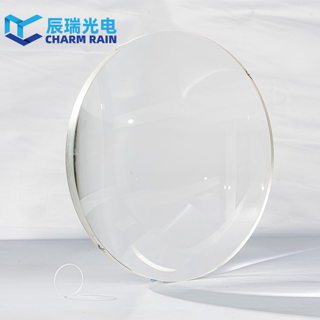 D=90mm F=100mm UV Grade CaF2 Lens Convex Lens for Excimer Lasers