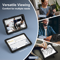 Robuuste tablet beschermhoes met dubbele hoekstandaard voor Samsung Galaxy Tab S10 Lite S10 FE S9 FE S9 10.9 11 inch