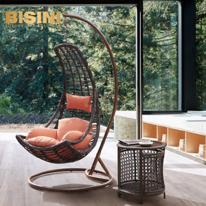 Set Contemporaneo di Chaise Longue e Tavolo per Hotel, Mobili <span class=keywords><strong>da</strong></span> Esterno in Alluminio e Rattan per Villa, Arredamento <span class=keywords><strong>da</strong></span> <span class=keywords><strong>Giardino</strong></span> Impermeabile per Patio - Product Image 6